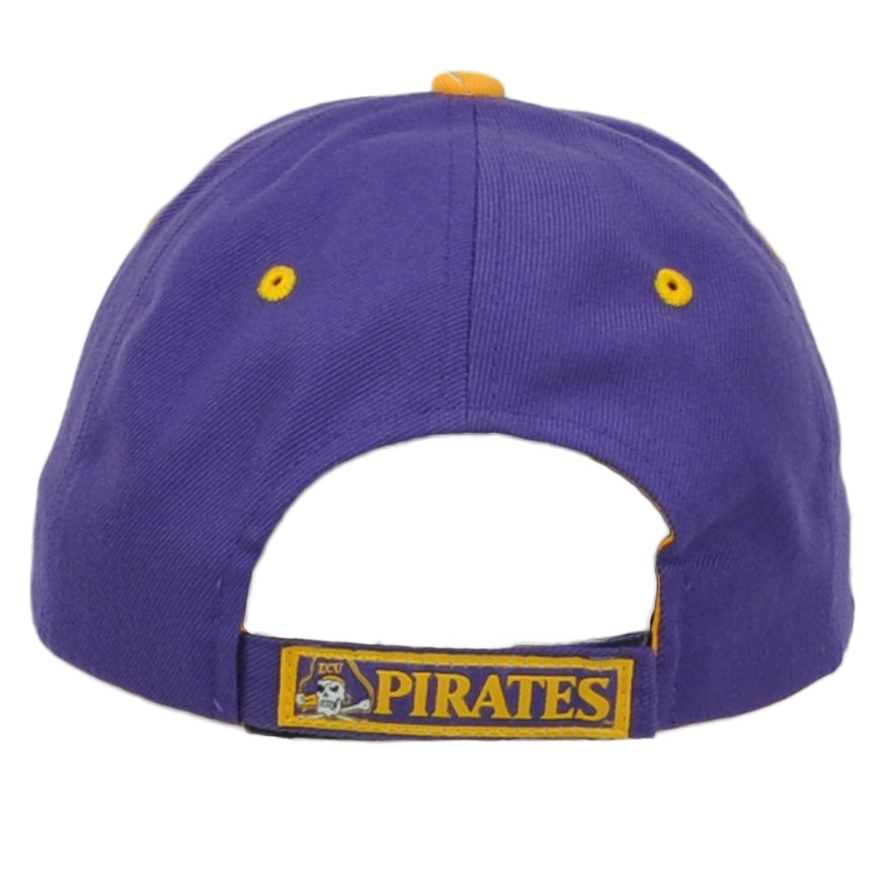 NCAA Zephyr East Carolina Pirates ECU Purple Curved Adjustable Adult Men Hat Cap