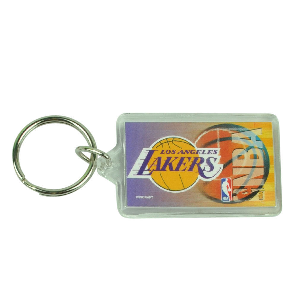 NBA Los Angeles Lakers Acrylic Sport Fan House Work Key Chain Ring LA Win Craft