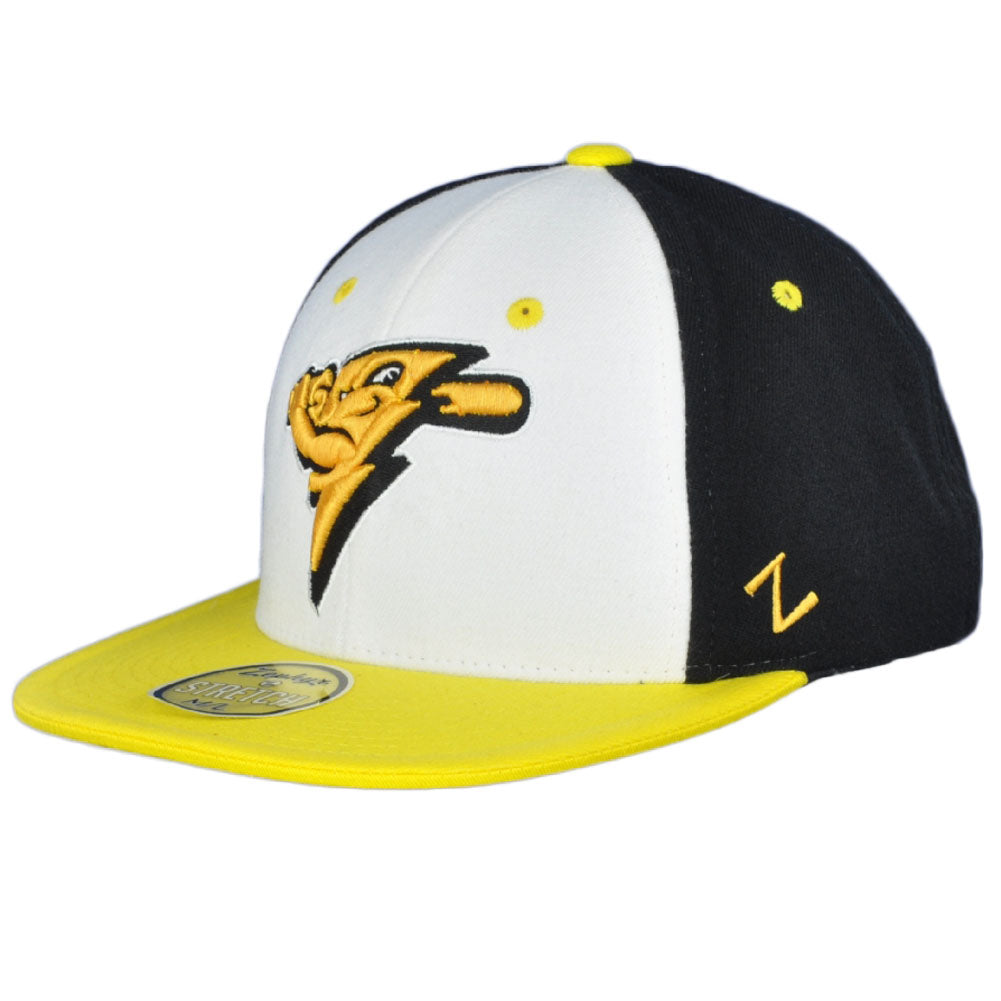 Zephyr Waverly Post142 Shockers Flex Fit Stretch Medium/Large Flat Bill Hat Cap