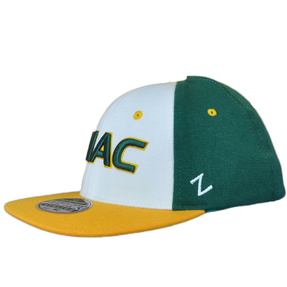 Zephyr Morris Athletic Club MAC Flex Fit Stretch Flat Bill Hat Cap