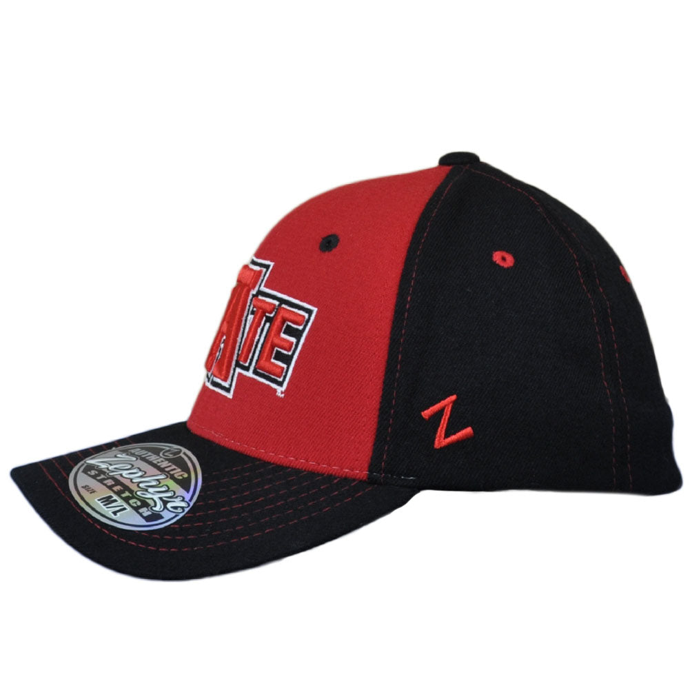 NCAA Zephyr Arkansas State Red Wolves Flex Fit Stretch ML Hat Cap