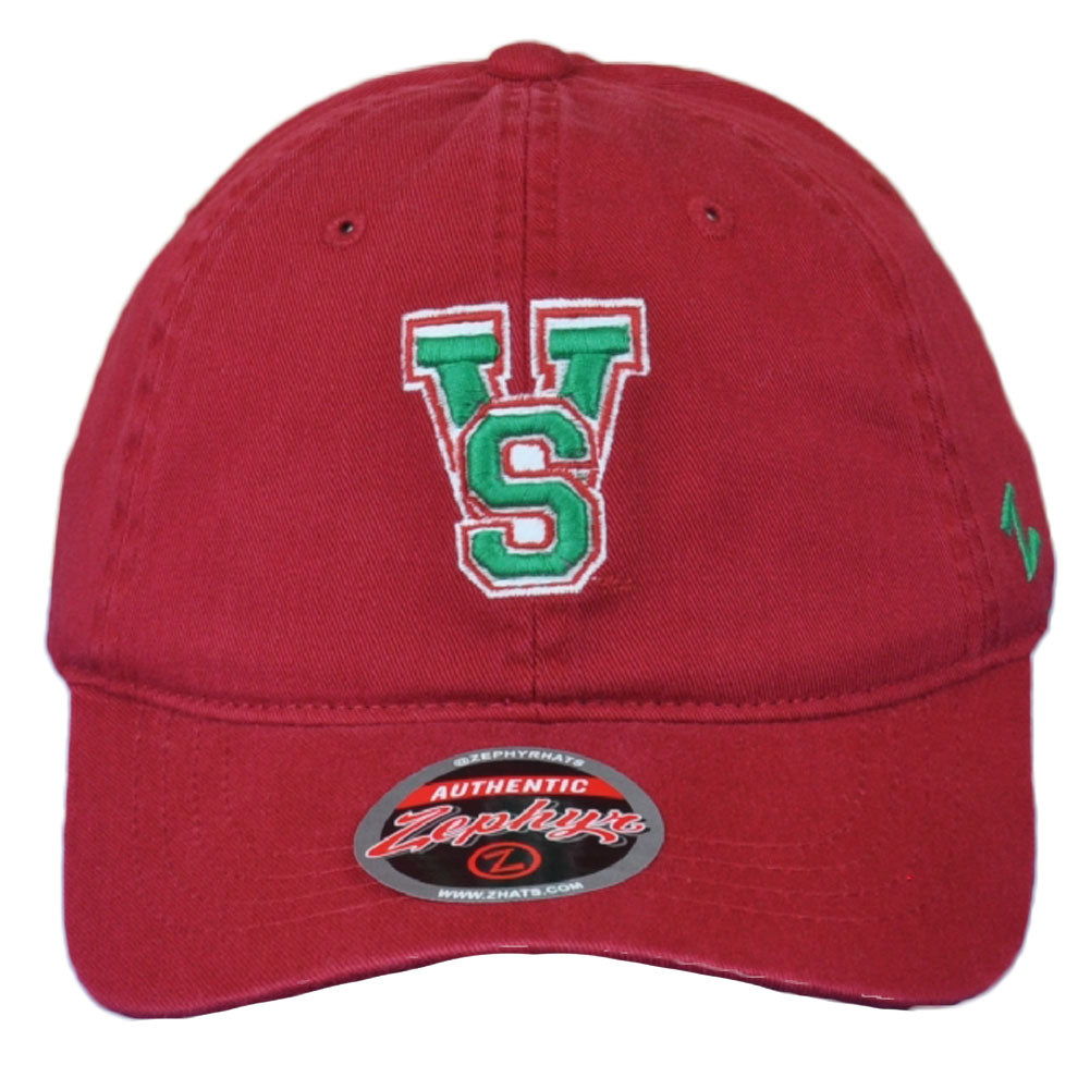 NCAA Zephyr MVSU Delta Devils Red Adults Men Adjustable Curved Bill Hat Cap