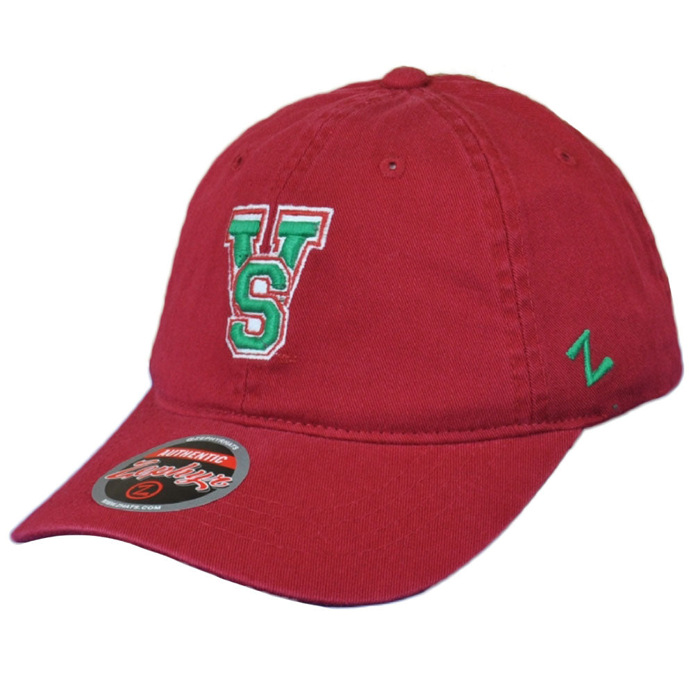 NCAA Zephyr MVSU Delta Devils Red Adults Men Adjustable Curved Bill Hat Cap