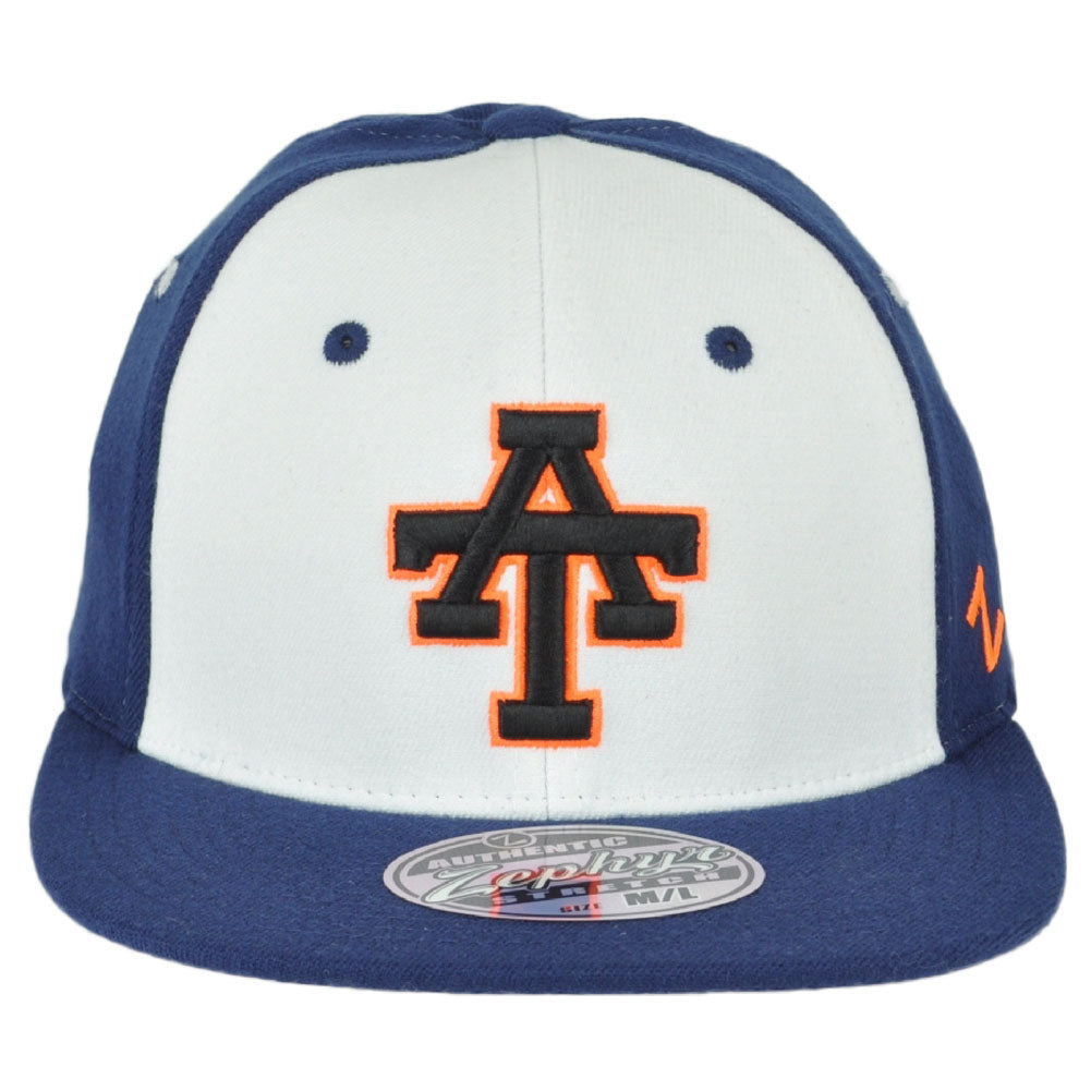 Zephyr Addison Trail High School Flex Fit Stretch Medium/Large Two Tone Hat Cap
