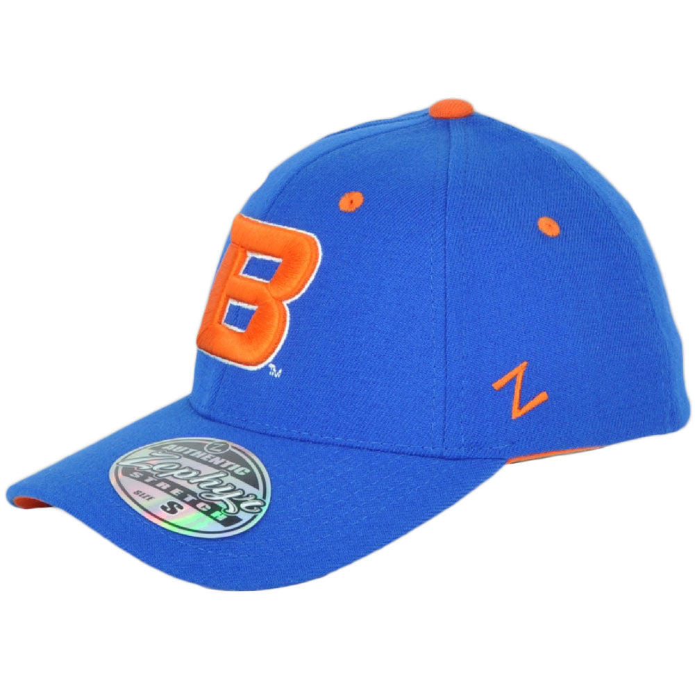 NCAA Zephyr Boise State Broncos Blue Flex Fit Stretch Hat Cap