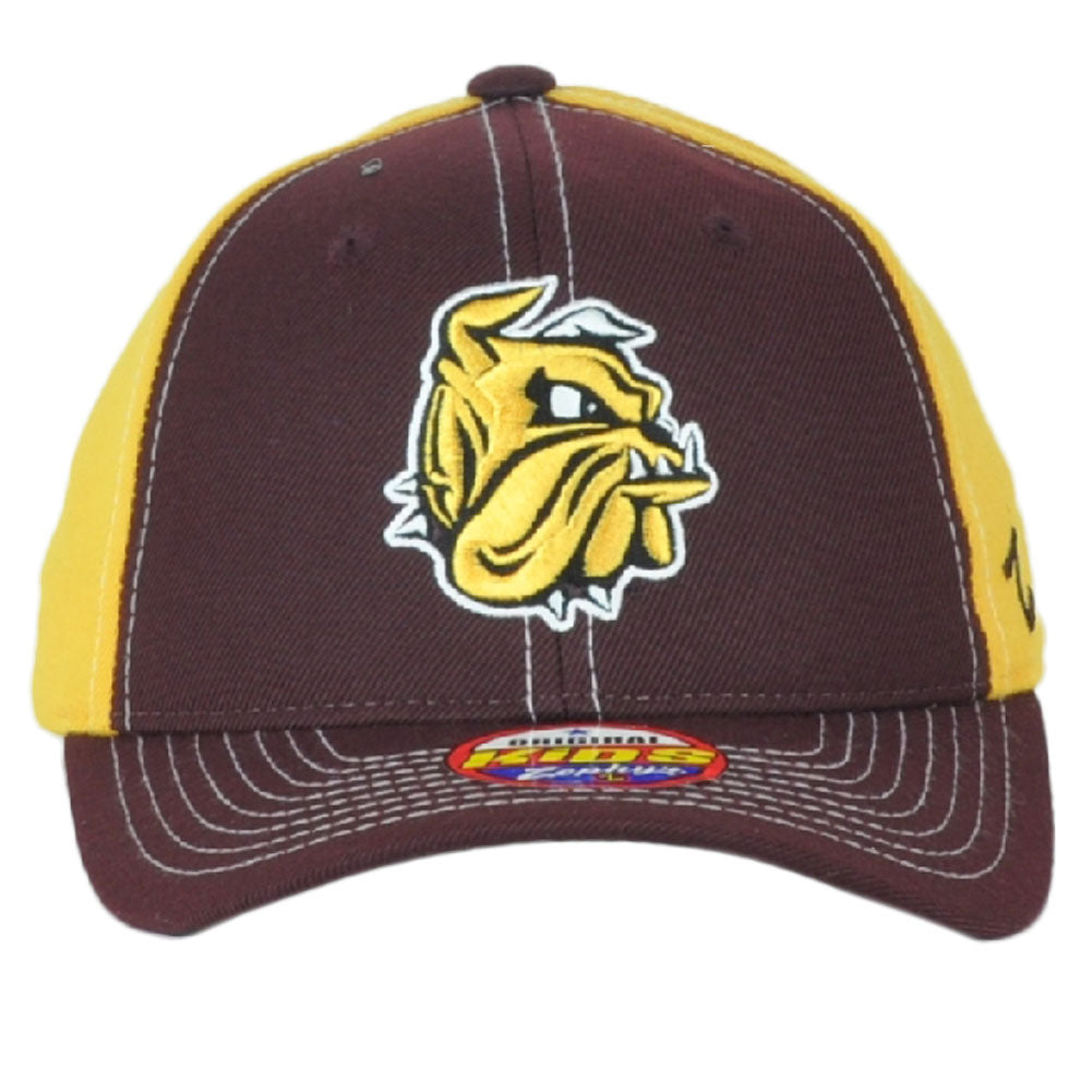 NCAA Zephyr Minnesota-Duluth Bulldogs Kids Youth Snapback Curved Bill Hat Cap