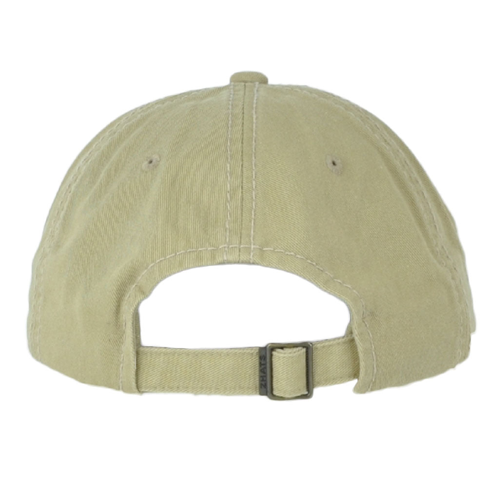 NCAA Zephyr Clemson Tigers Patriarch Adjustable Men Curved Bill Khaki Hat Cap