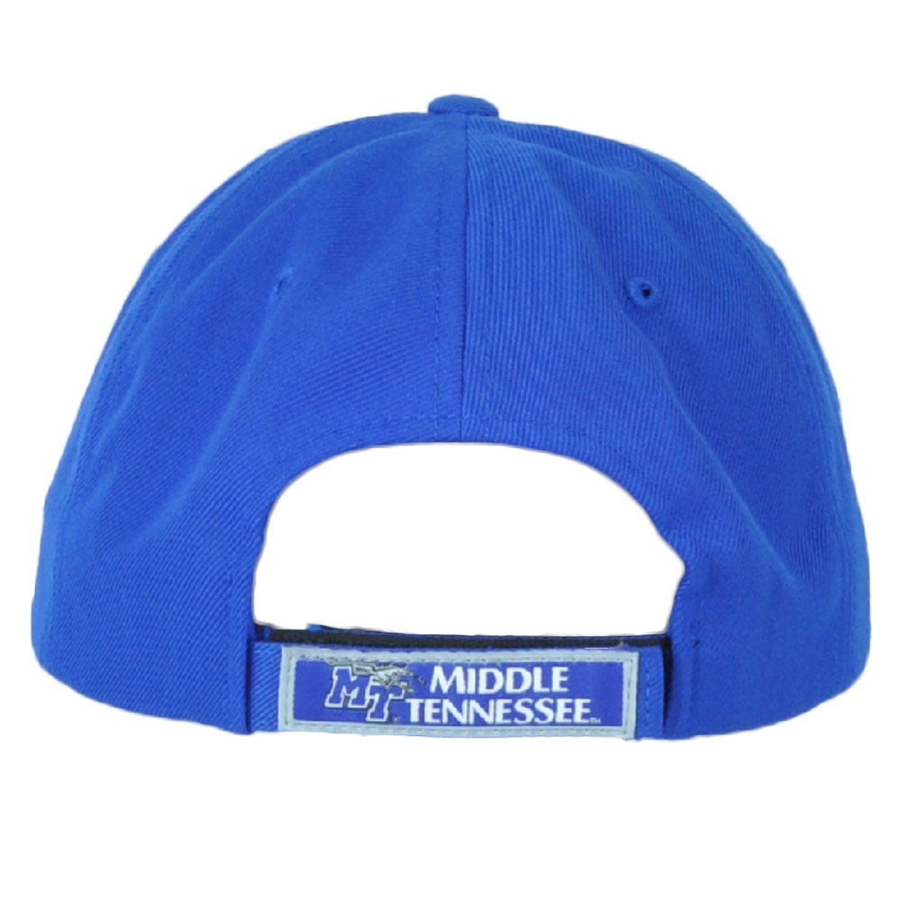 NCAA Zephyr Middle Tennessee Blue Raiders Adjustable Curved Bill Adults Hat Cap