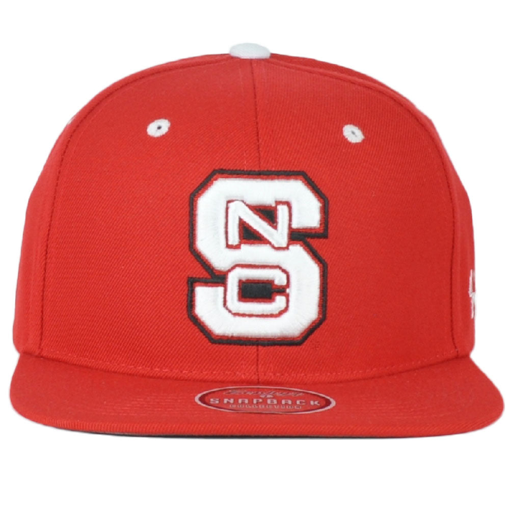 NCAA Zephyr North Carolina State Wolfpack Red Men Adjustable Flat Bill Hat Cap
