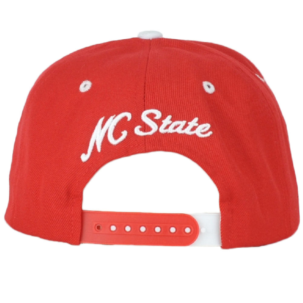 NCAA Zephyr North Carolina State Wolfpack Red Men Adjustable Flat Bill Hat Cap