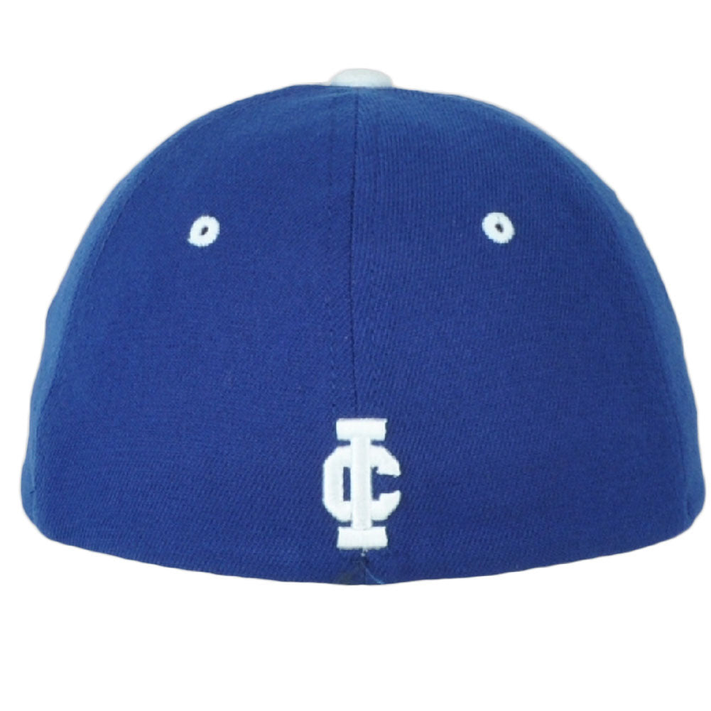 NCAA Zephyr Illinois College Blueboys Adults Curved Fitted Stretch Hat Cap