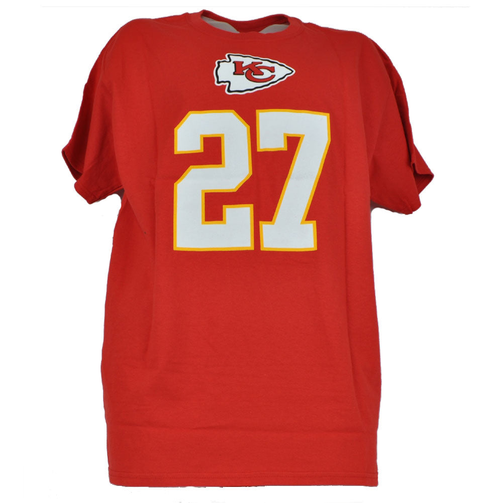 NFL Kansas City Chiefs Kareem Hunt Crew Neck Men Tshirt Tee Short Sleeve
