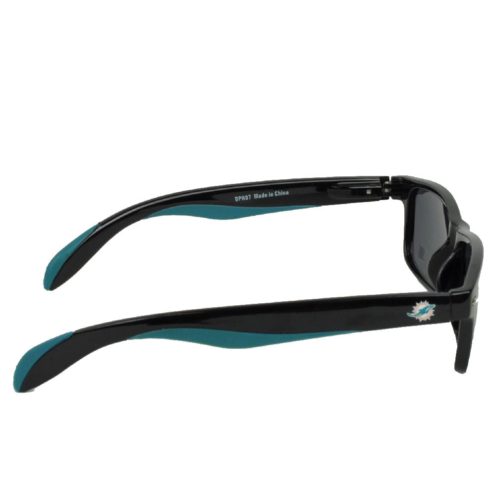 NFL Miami Dolphins Black Sun Glasses Lenses Accessories Polarized UV Protection