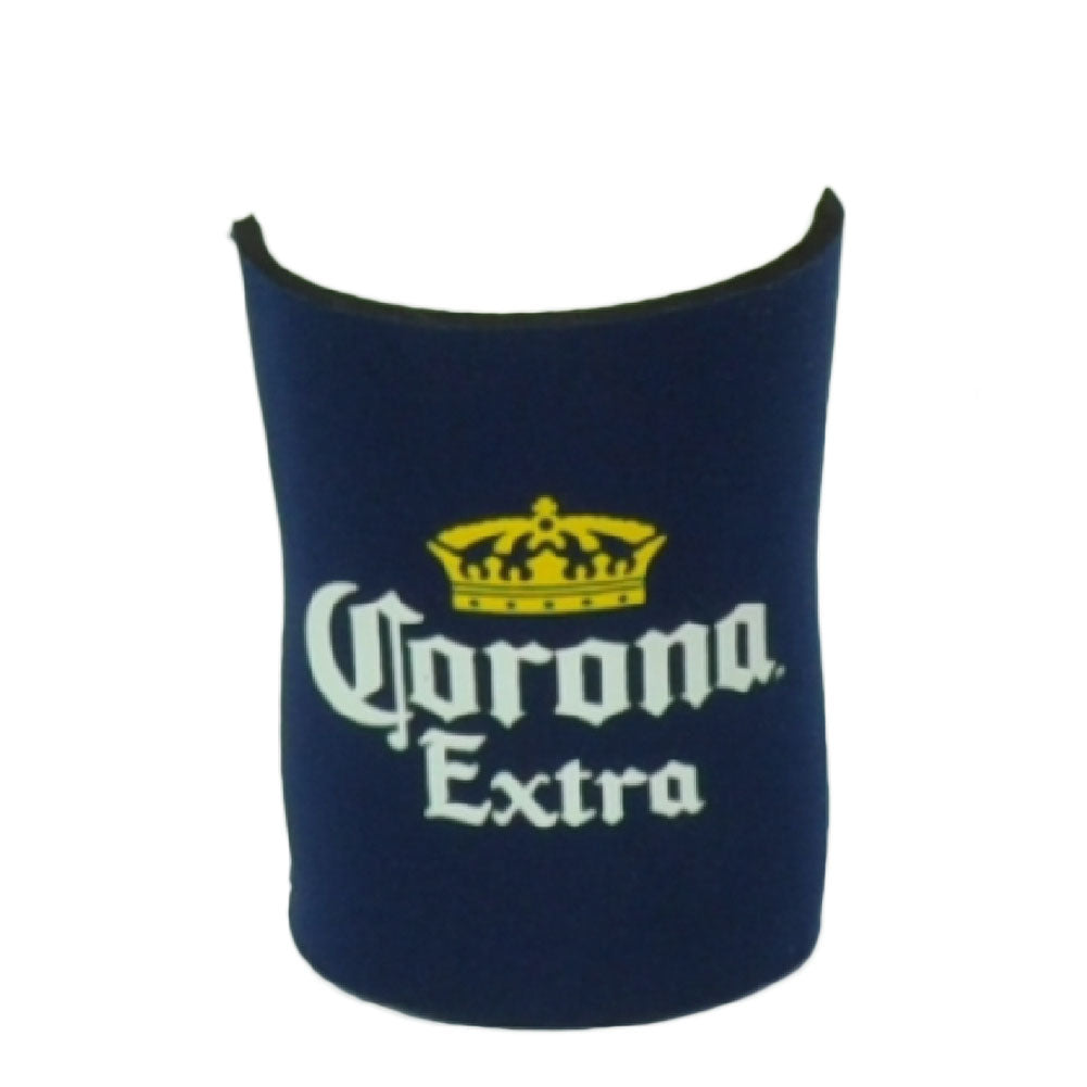 Corona Extra 12oz Half Coozies Bottle Coolers Beer Slip Cerveza Coolies Navy