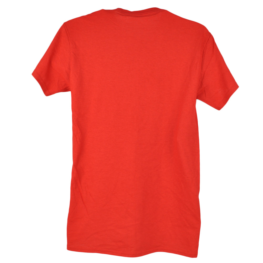 Spirit Gym Leader Exercises Adult Red Crew Neck Short Sleeve Tshirt Tee