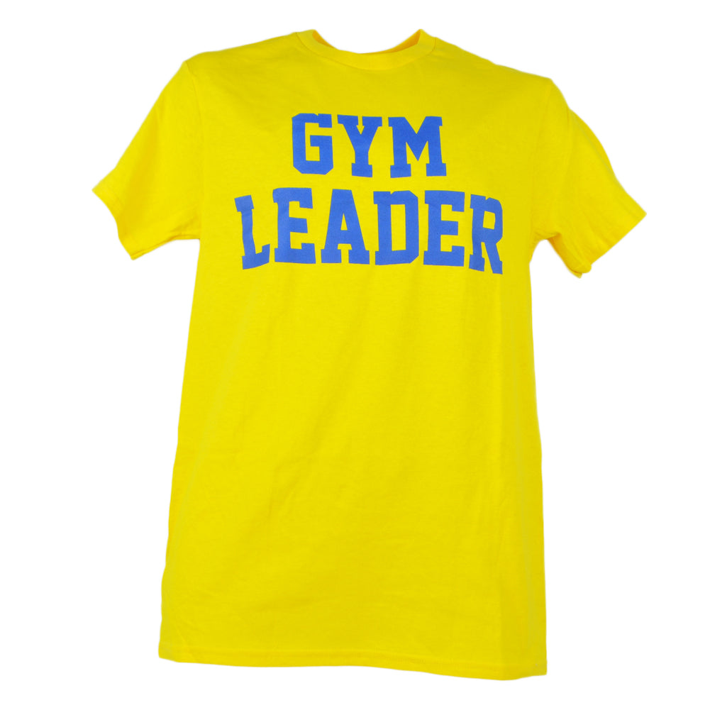Spirit Gym Leader Exercises Adult Yellow Crew Neck Short Sleeve Tshirt Tee