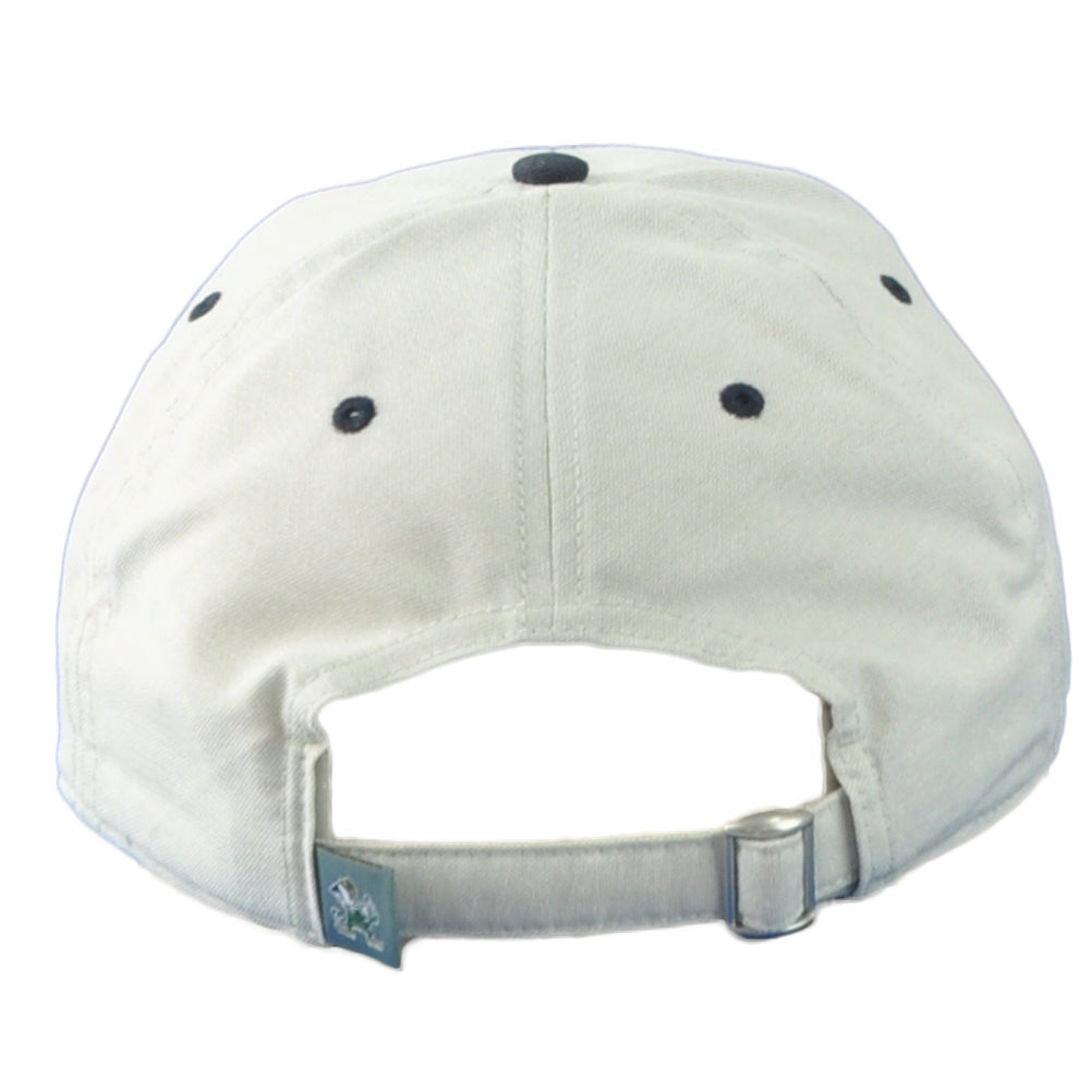 NCAA Captivating Notre Dame Fightin Irish Gray Adjustable Curved Bill Hat Cap