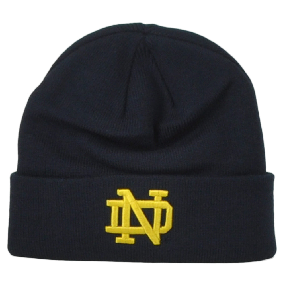 NCAA TOW Notre Dame Fightin Irish Winter Sports Adults Cuffed Knit Beanie Hat