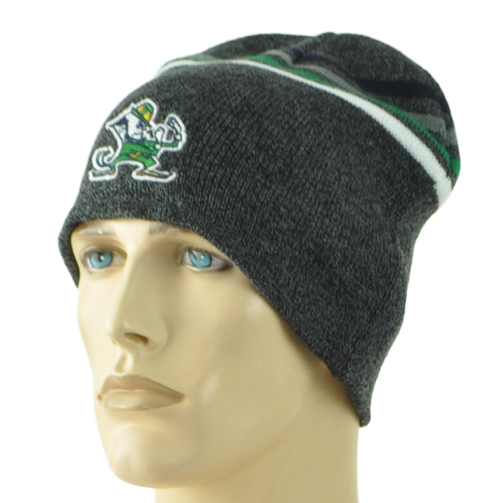 NCAA TOW Notre Dame Fightin Irish Winter Sports Adults Cuffless Knit Beanie Hat