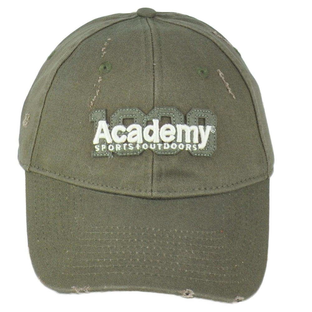 Academy Sports Outdoors Olive Green Distressed Hunting Adult Adjustable Hat Cap