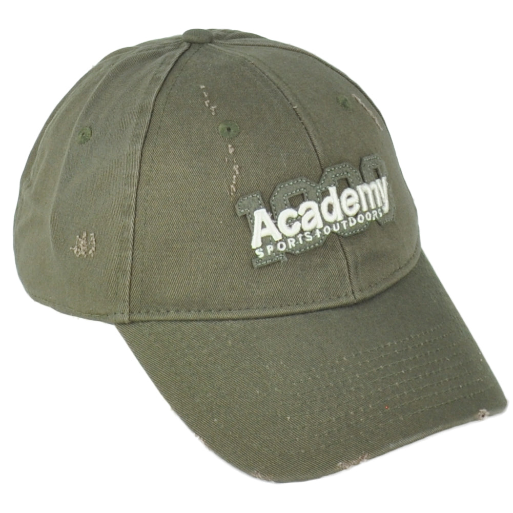 Academy Sports Outdoors Olive Green Distressed Hunting Adult Adjustable Hat Cap