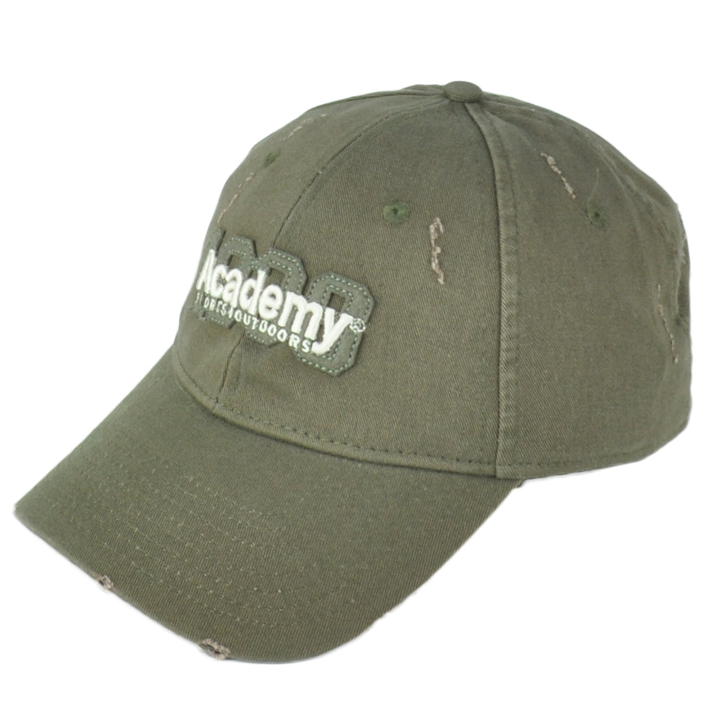 Academy Sports Outdoors Olive Green Distressed Hunting Adult Adjustable Hat Cap