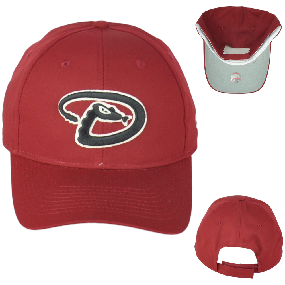 MLB OC Sports Arizona Diamondbacks Red Curved Bill OSFM Adult Adjustable Hat Cap