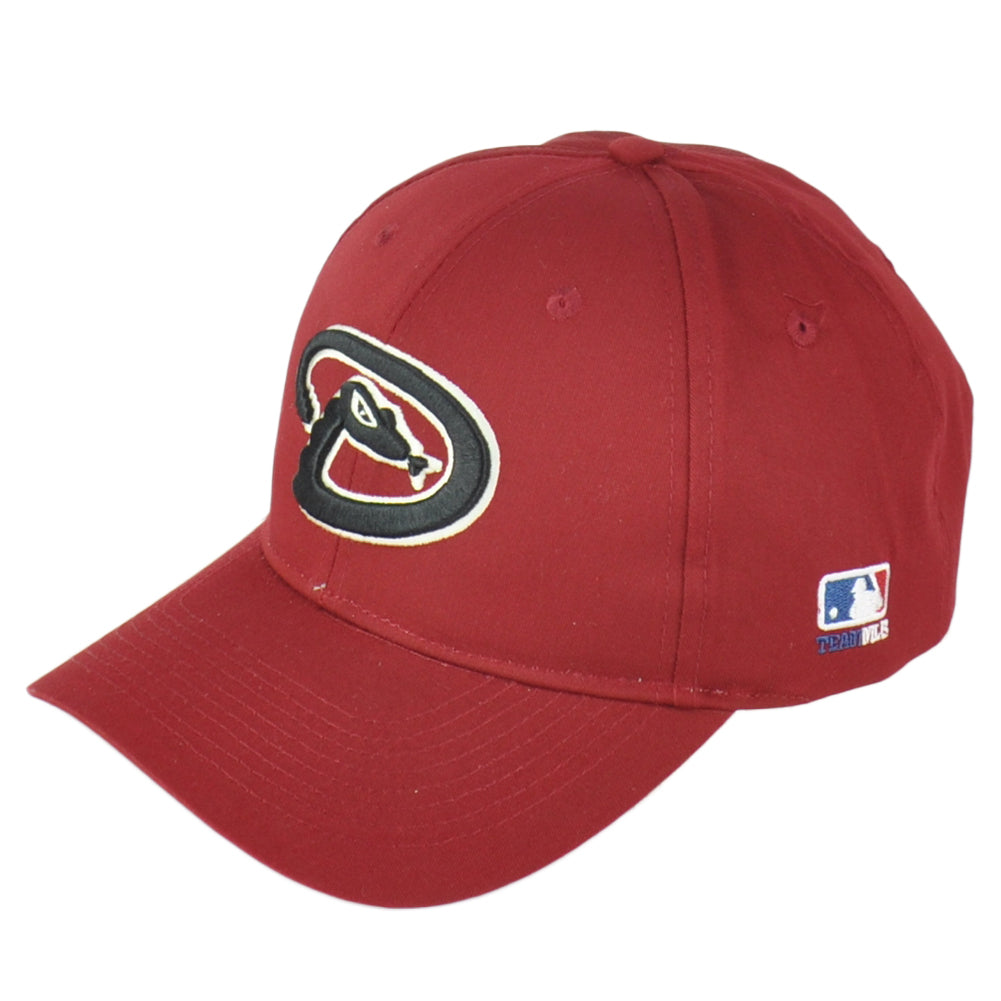MLB OC Sports Arizona Diamondbacks Red Curved Bill OSFM Adult Adjustable Hat Cap