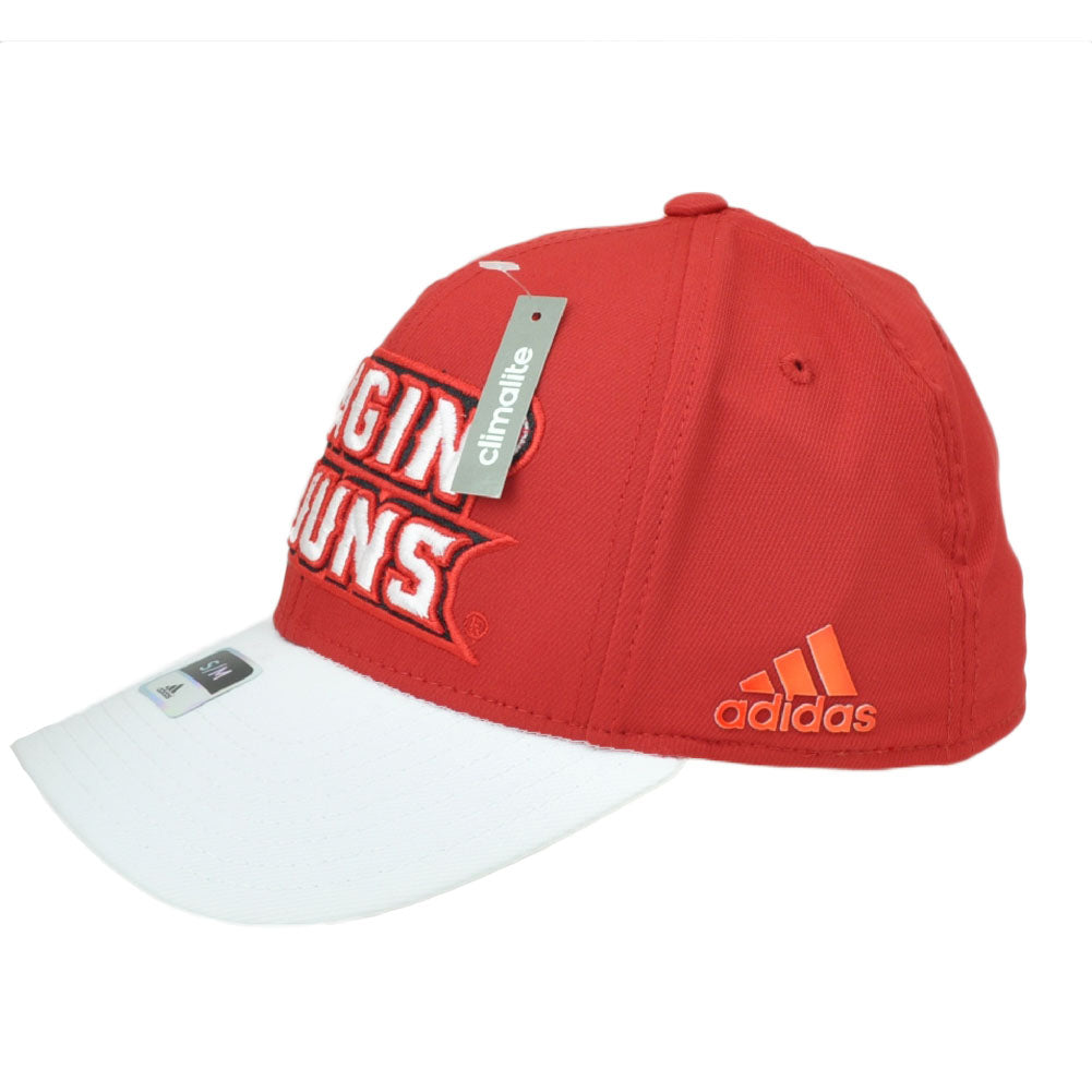 NCAA Adidas Louisiana Ragin Cajuns M540Z Red Flex Fit Hat Cap