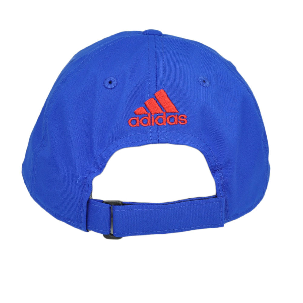 NCAA Adidas Kansas Jayhawks QB21Z Blue Relaxed Hat Cap Adjustable Climalite