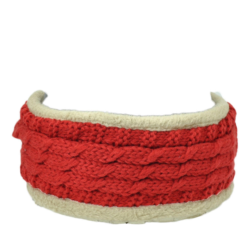 NCAA Louisiana Ragin Cajuns H348Z Ear Band Headband Winter Warm Red Fleece