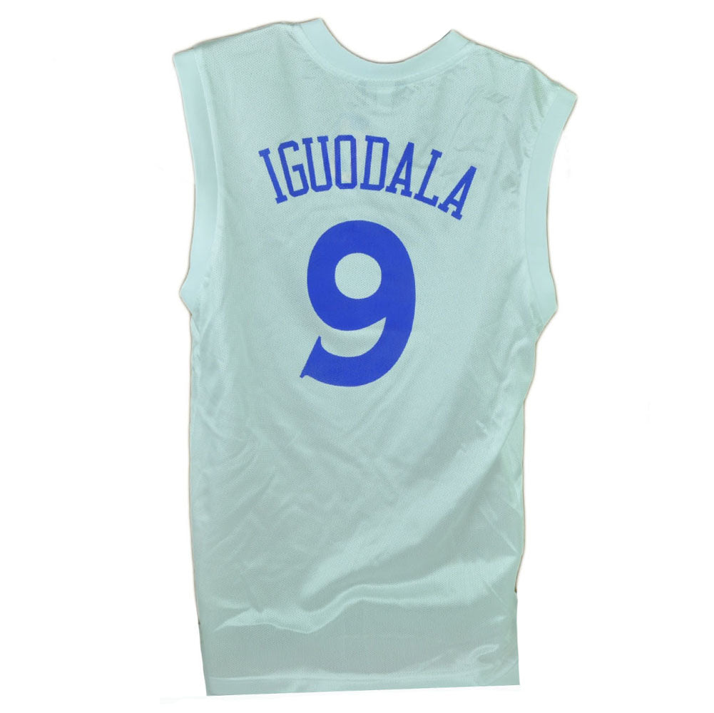 NBA Golden State Warriors 9 Andre Iguodala White Jersey Mens Adult HWC