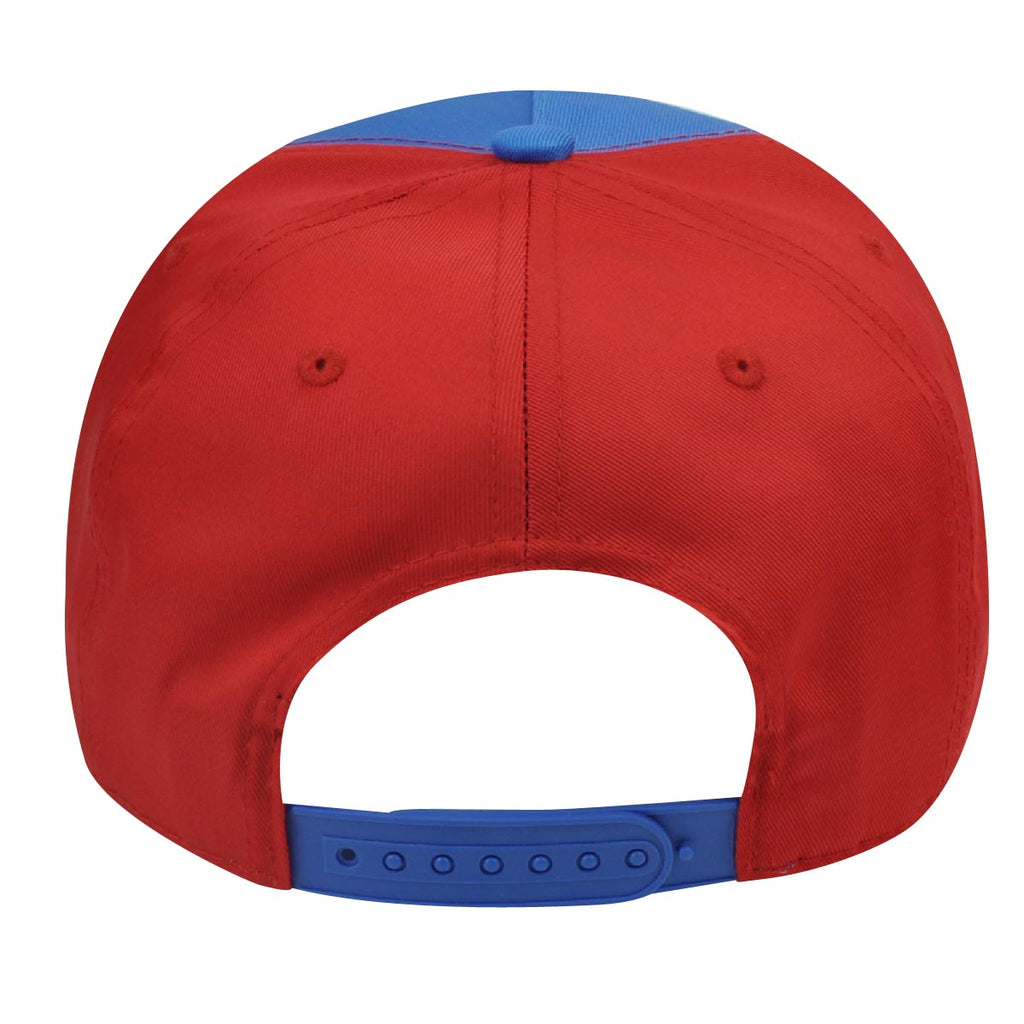 Superman Invincible Flat Bill Snapback Super Hero Cartoon Hat Cap DC Comics Book
