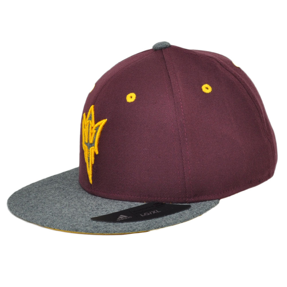 NCAA Arizona State Sun Devils ASU M858Z Flat Bill Flex Fit Hat Cap