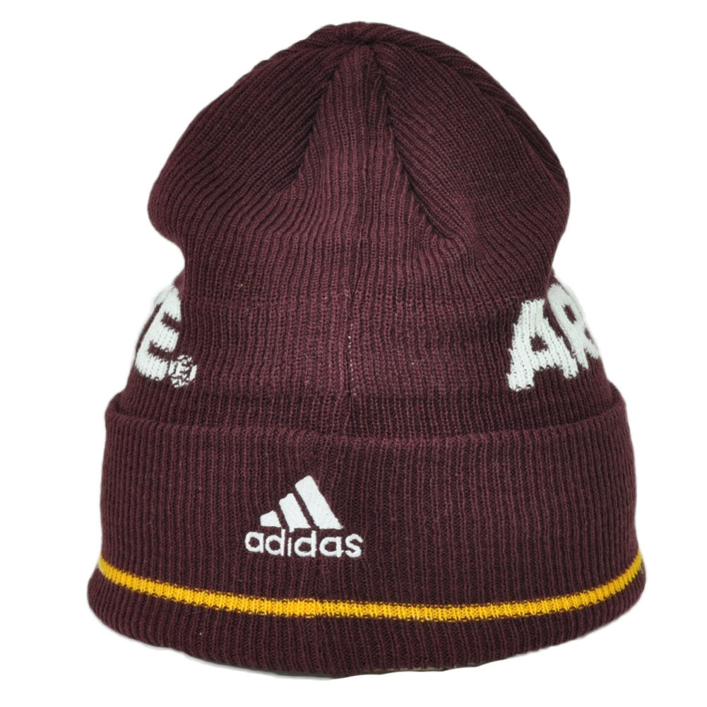 NCAA Arizona State Sun Devils KT68Z Knit Beanie Burgundy Cuffed Hat ASU Skully