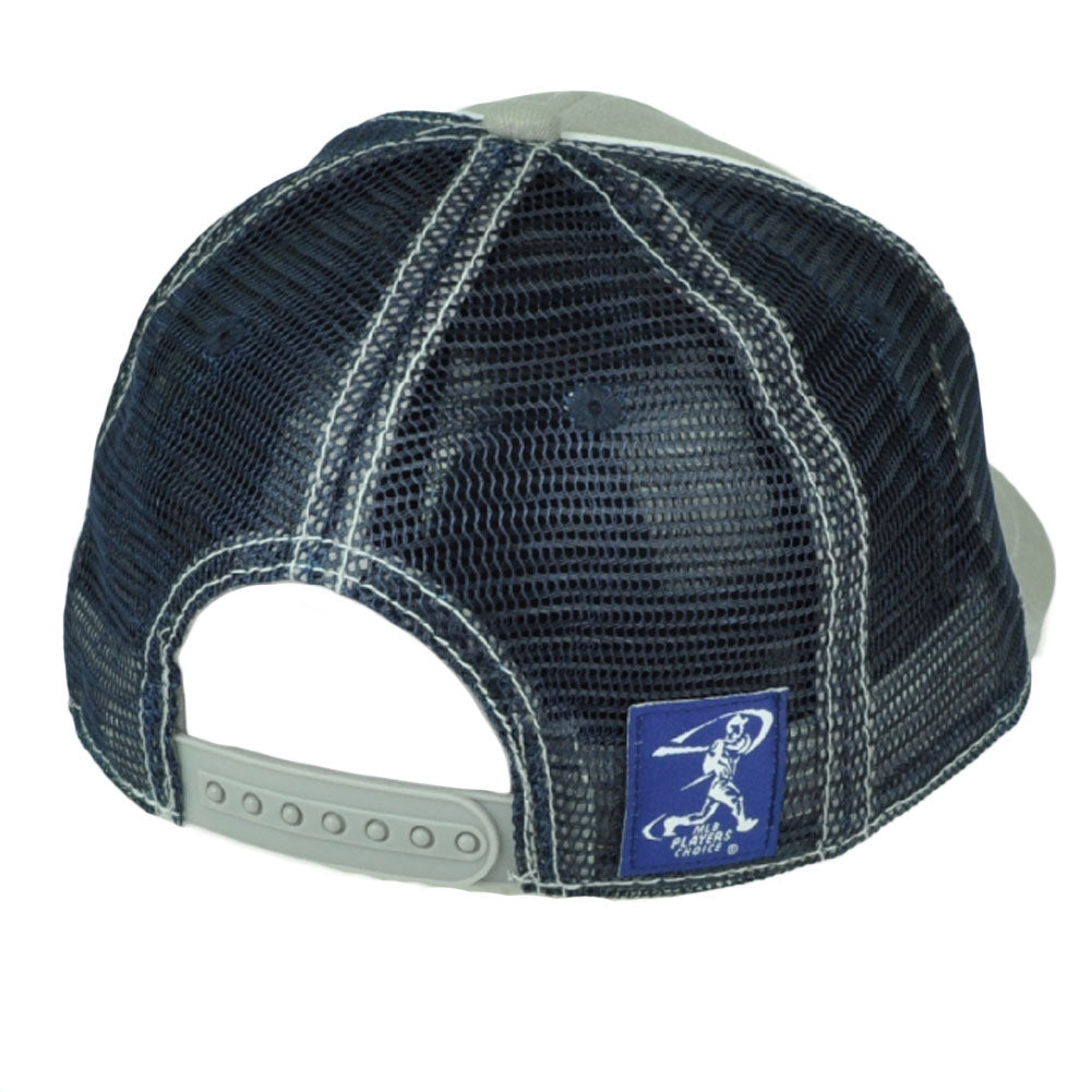 Los Angeles Dodgers Gonzalez 23 Puig 66 Seager 5 Mesh Snaback Hat Cap Gray Blue