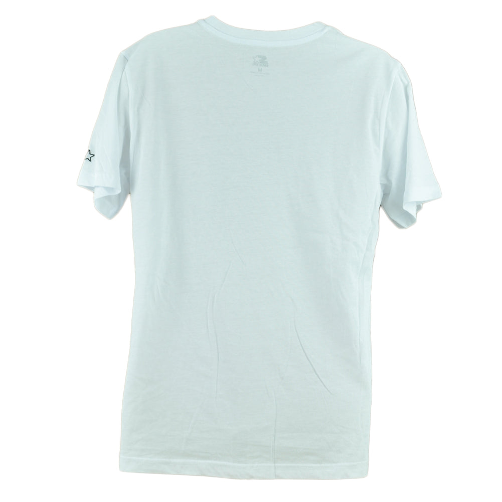 NFL Starter Miami Dolphins Football White Crew Neck Men Adults Tshirt Tee