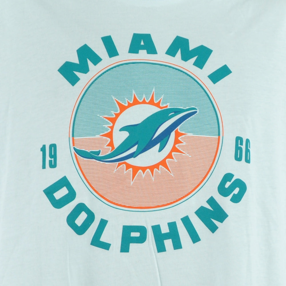 NFL Starter Miami Dolphins 1966 White Short Sleeve Men Adults Tshirt Tee