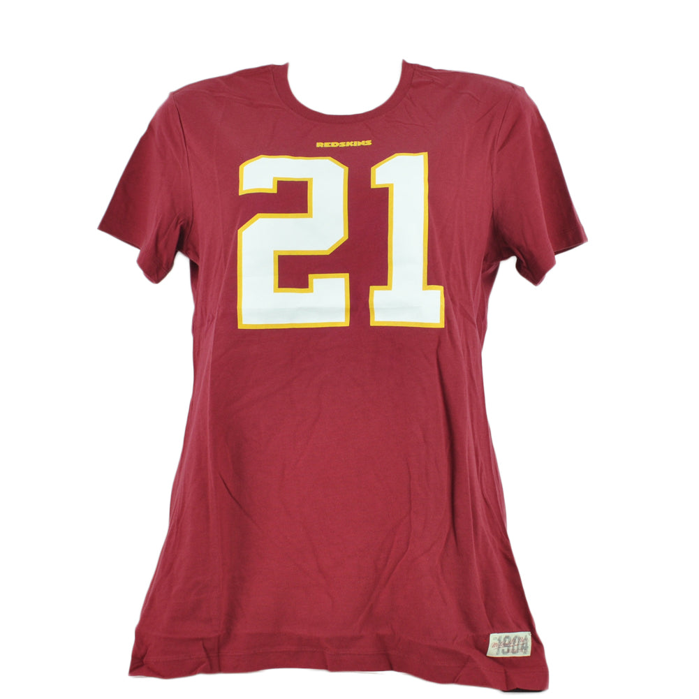 NFL Mitchell & Ness Throwback Washington Redskins Taylor Womens Tshirt Tee