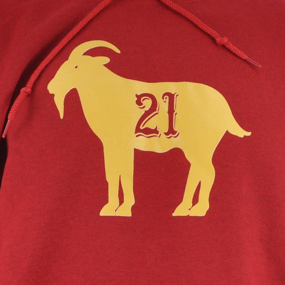 NFL San Francisco 49ers Frank Gore #21 GOAT Adults Hoodie Sweater Winter