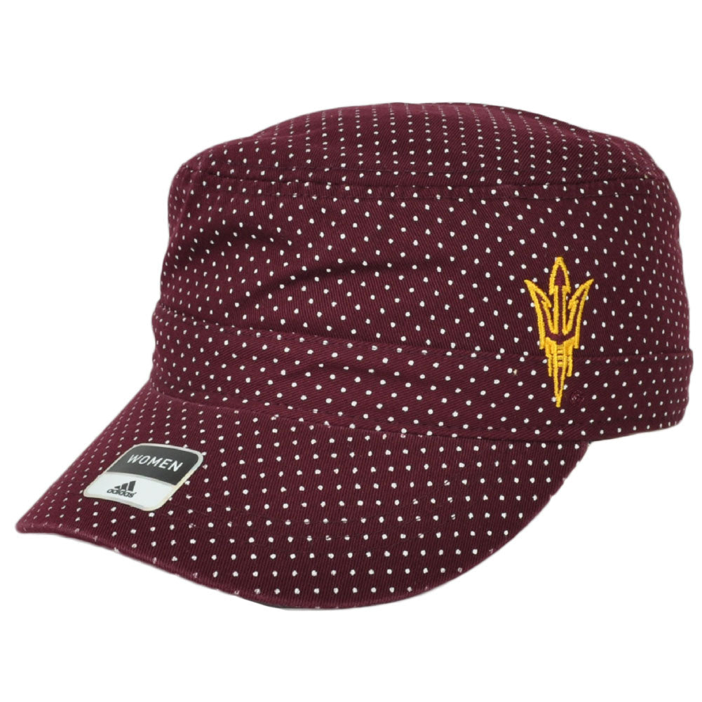 NCAA Adidas Arizona State Sun Devils Y493W Military Womens Snapback Hat Cap Dots