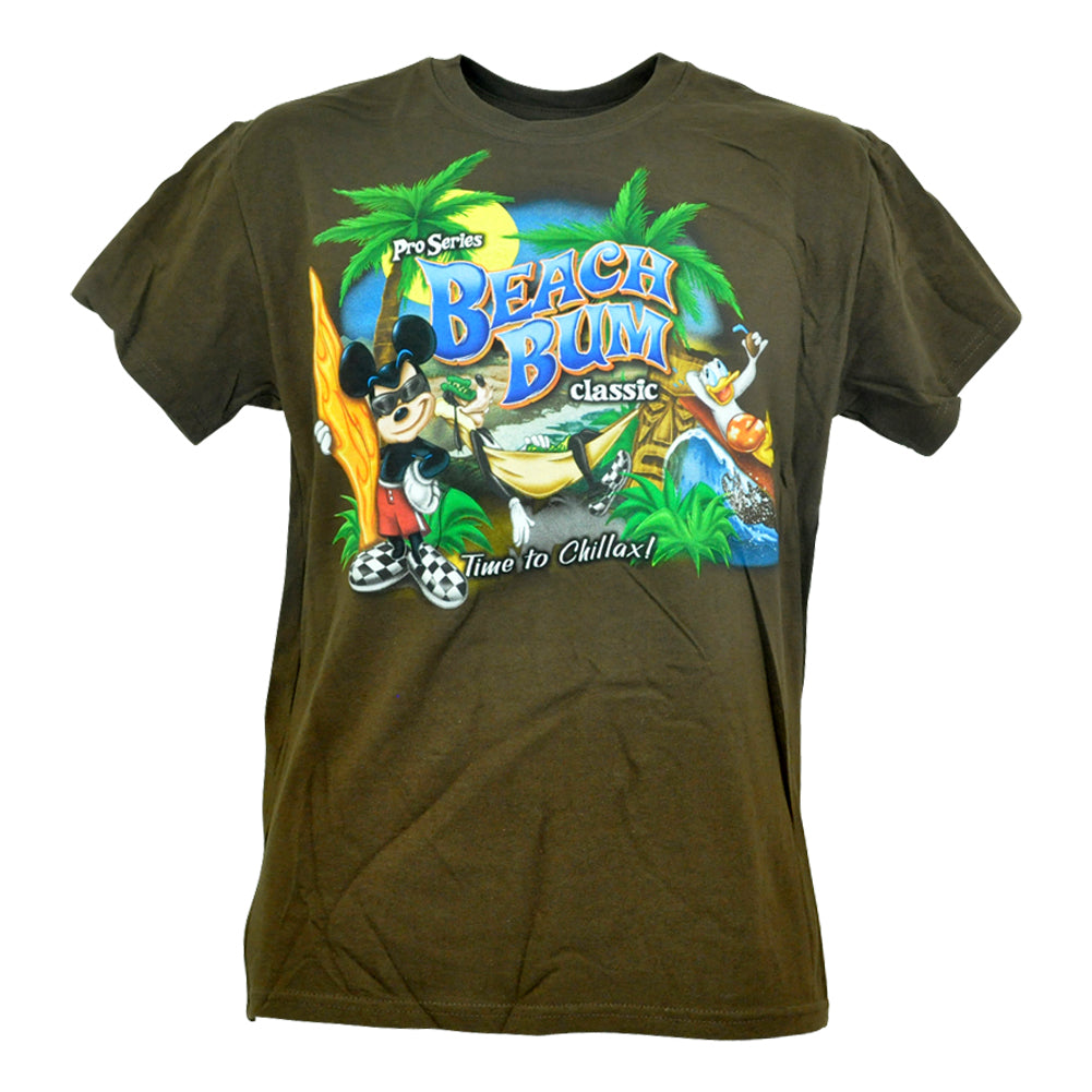 Official Disney Beach Bum Classic Cast Paradise Youth Boys Tshirt Tee