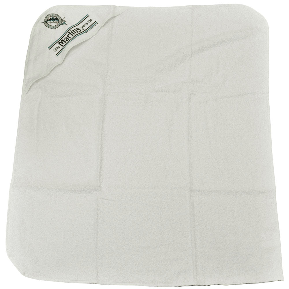 MLB Florida Marlins Baseball Baby Infant Toddler Hooded Terry Cloth Bath Towel