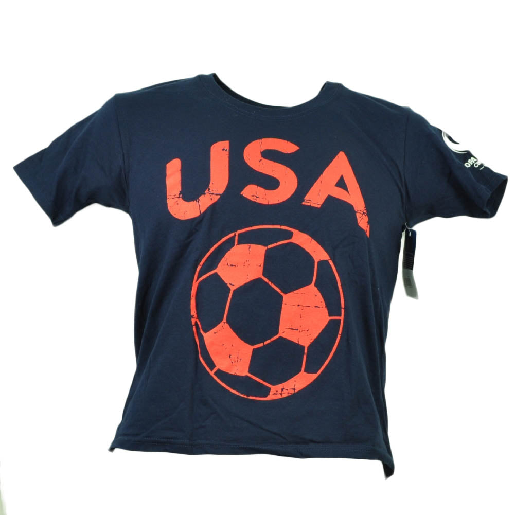 United States Copa America Centenario USA 2016 Tshirt Tee Soccer Futbol Kids MED