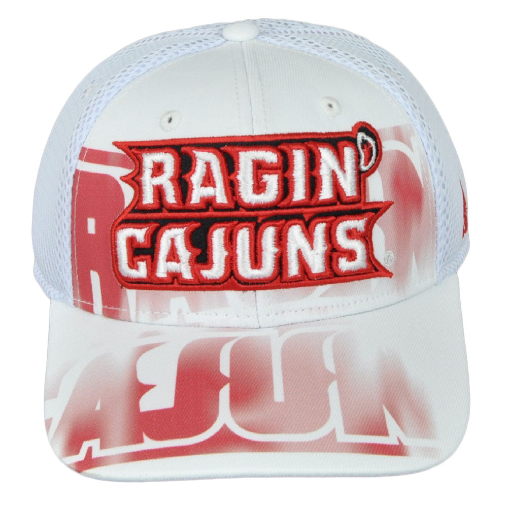 NCAA Adidas Louisiana Ragin Cajuns VY62Z Snapback Structured Jersey Mesh Hat Cap