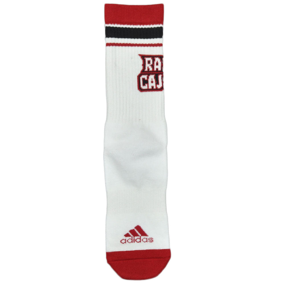 NCAA Adidas Louisiana Ragin Cajuns C240Z Long Socks Mens Shoe Size 9-11
