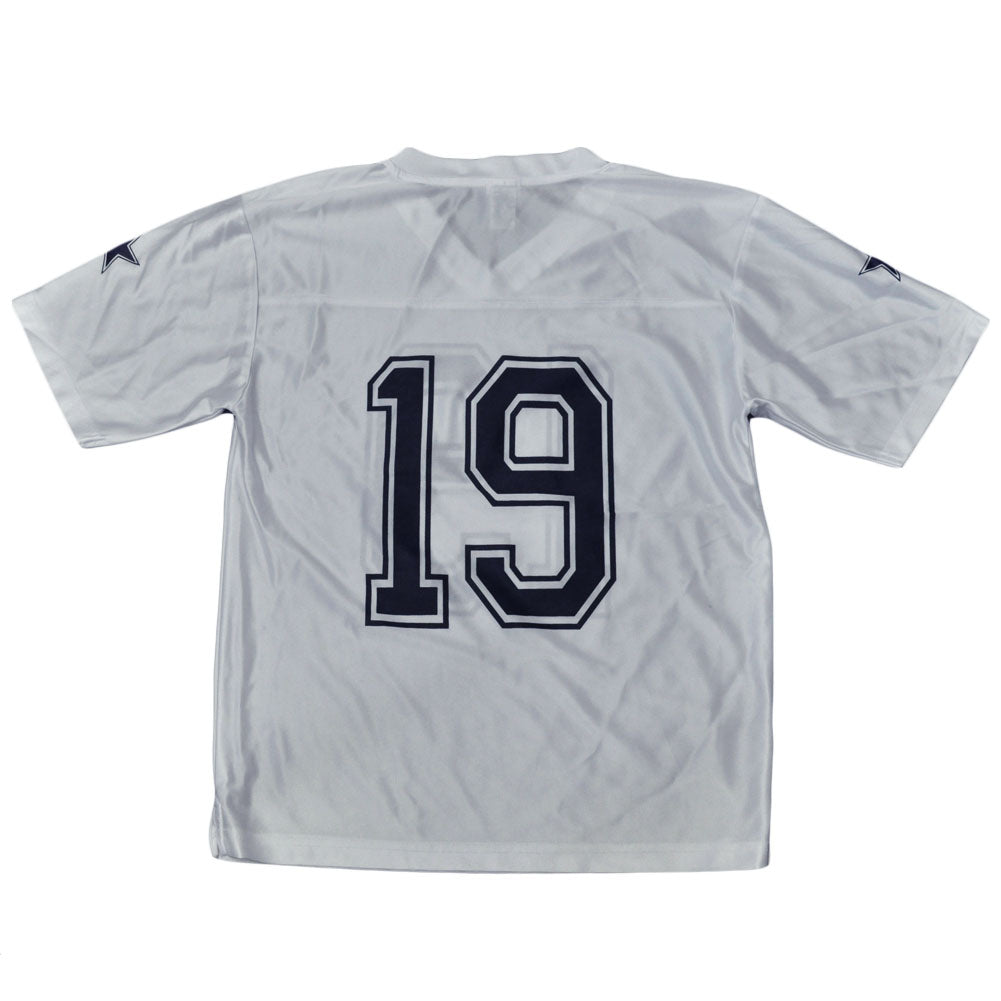 NFL Dallas Cowboys Football Womens Ladies V-Neck Miles Austin 19 White Jersey
