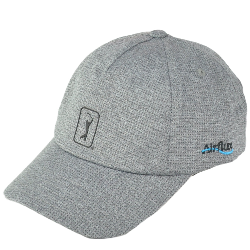 Airflux PGA Tour Golf Professional Ventilation Heather Curved Bill Adult Hat Cap