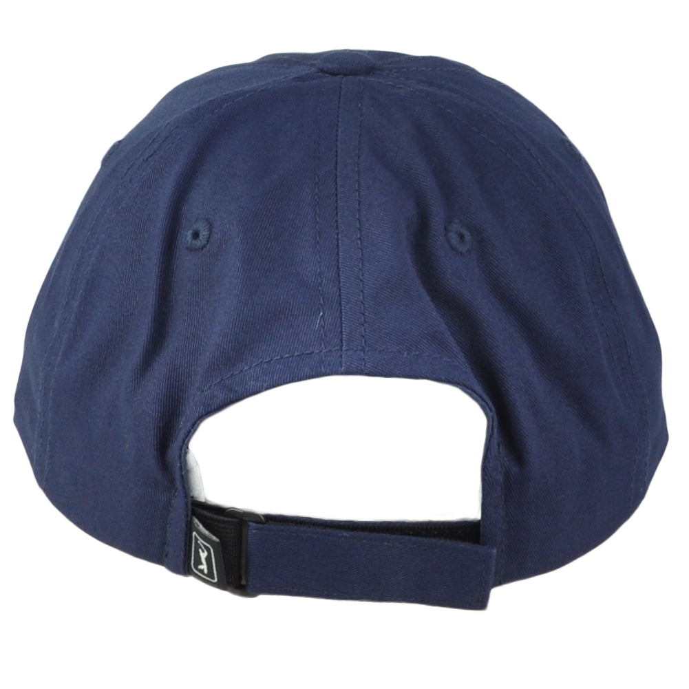 PGA Tour Golf Professional Moisture Wicking Navy Blue Curved Bill Adult Hat Cap