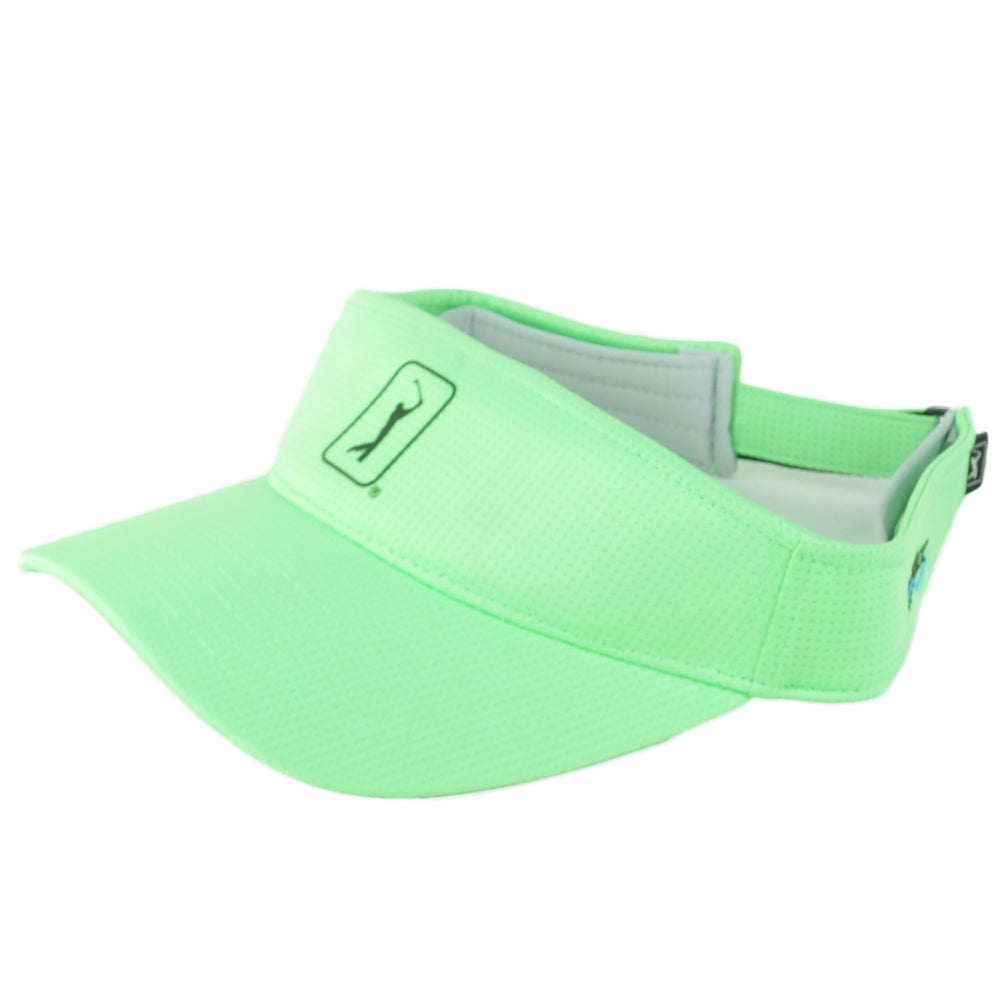 Airflux PGA Tour Golf Professional Ventilation Adjustable Spring Green Hat Visor